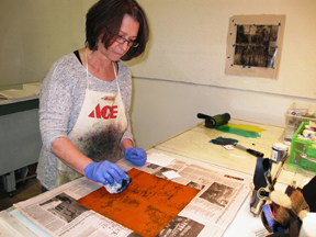 MS Printing in the studio